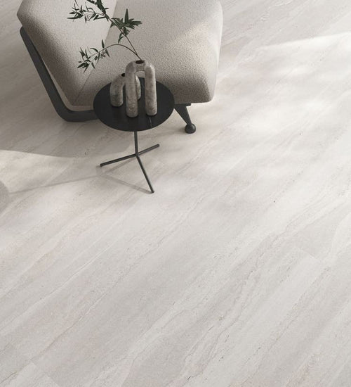 Vloertegel Flaviker Double Wit mat 60x120 cm