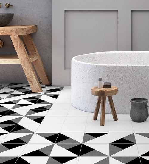 Vloertegel Sottocer Matrix Multicolor mat 20x20 cm