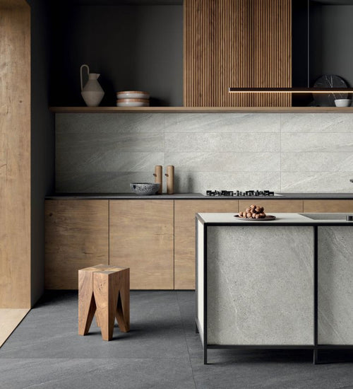 Sampletegel Flaviker Rockin Antraciet mat