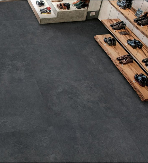 Vloertegel Arpa Limestone Antraciet mat