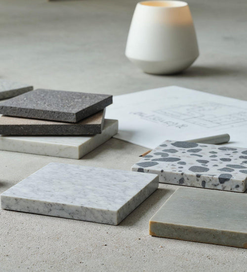 Vloertegel Ecostone Marble Groen glans 40x40 cm