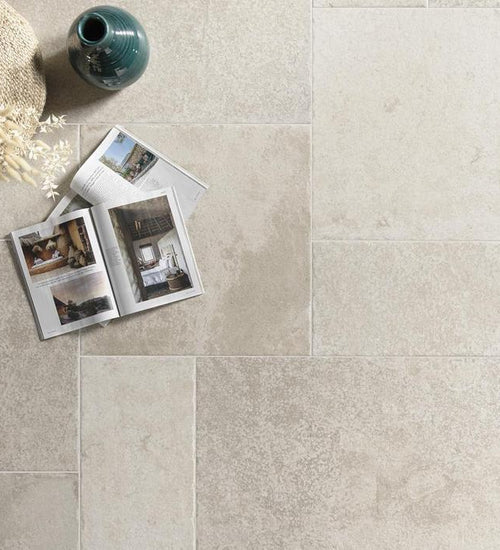 Vloertegel 4ceramics Castle stone Beige mat 60x60 cm