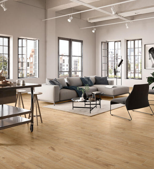 Vloertegel Villeroy & boch Oak park Bruin mat