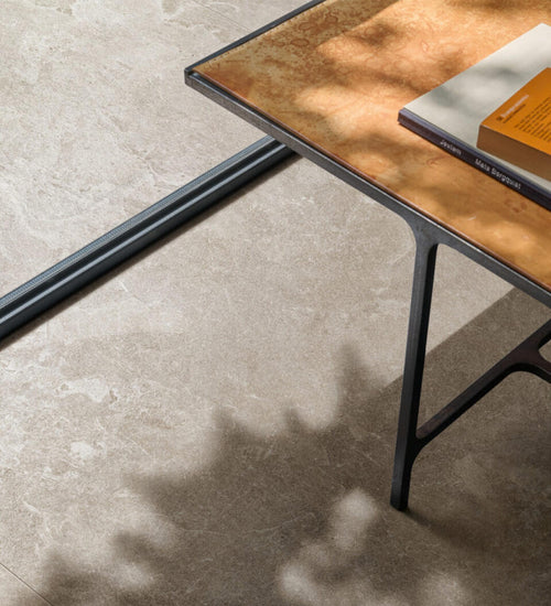 Sampletegel Marazzi italie Mystone p. ligure Beige mat