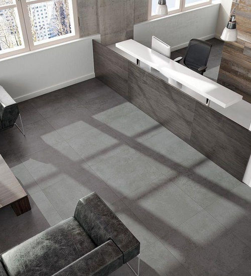 Sampletegel Cifre cerámica Antraciet