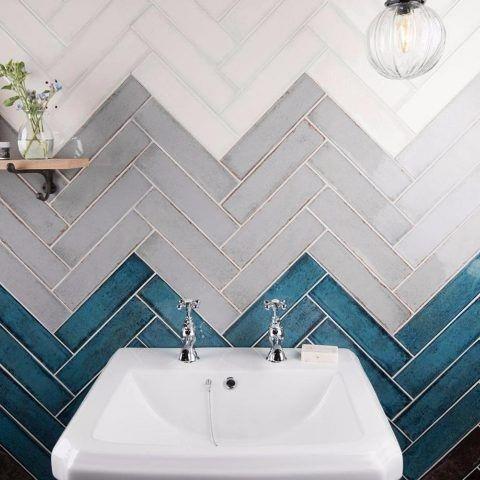 Wandtegel Cifre cerámica 7,5x30cm