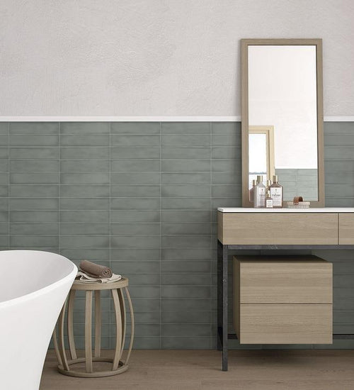 Sampletegel Cifre cerámica Groen