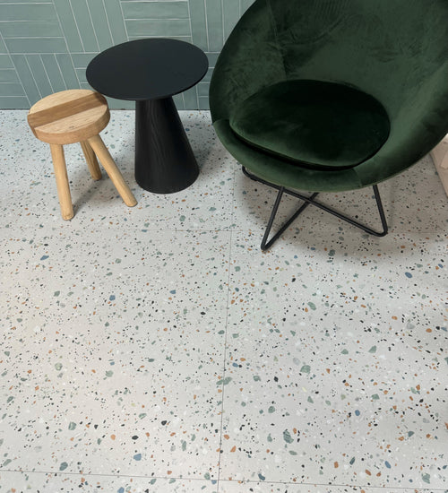 Sampletegel Cifre cerámica Groen