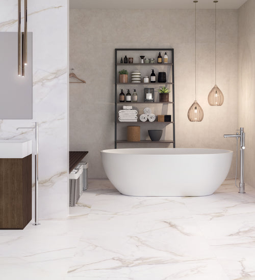 Vloertegel Cifre cerámica Wit - 120x120cm