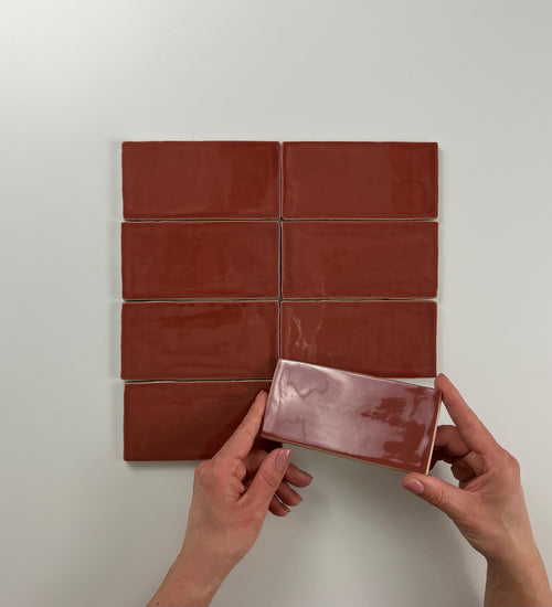 Wandtegel Cifre cerámica 7,5x15cm