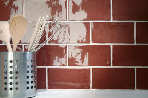 Wandtegel Cifre cerámica 7,5x15cm