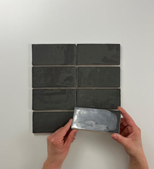 Wandtegel Cifre cerámica 7,5x15cm