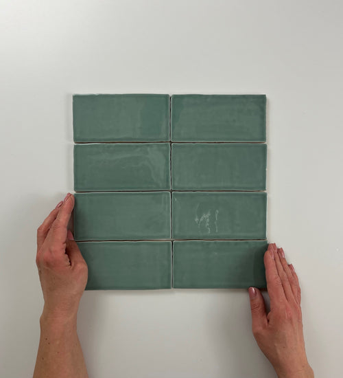 Wandtegel Cifre cerámica 7,5x15cm