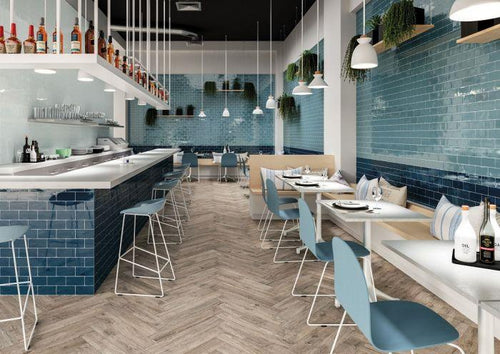 Wandtegel Cifre cerámica 7,5x15cm