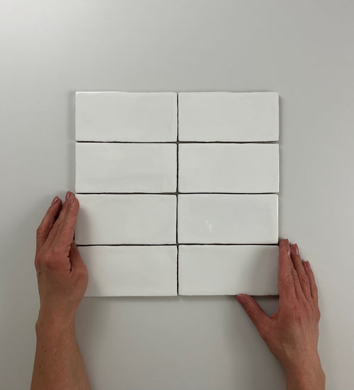 Wandtegel Cifre cerámica 7,5x15cm