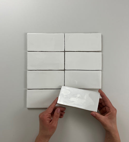 Wandtegel Cifre cerámica 7,5x15cm