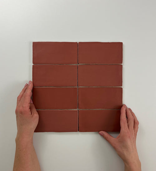 Wandtegel Cifre cerámica 7,5x15cm