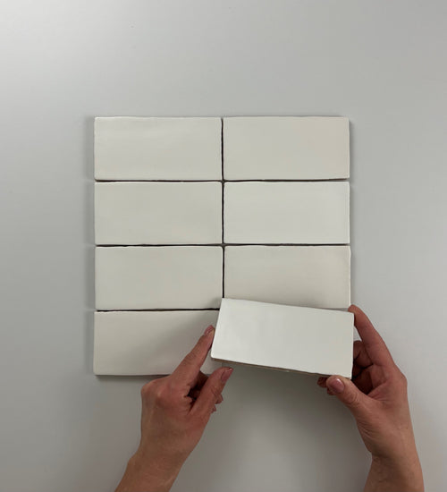 Wandtegel Cifre cerámica 7,5x15cm