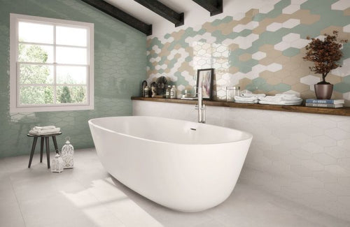 Wandtegel Cifre cerámica 10x20cm