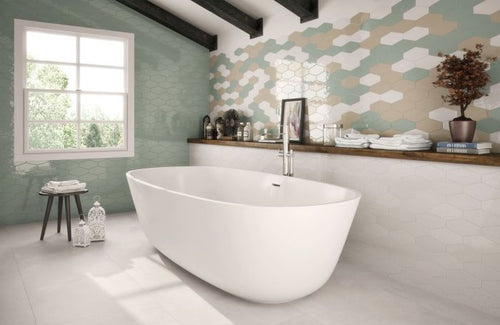 Wandtegel Cifre cerámica 10x20cm