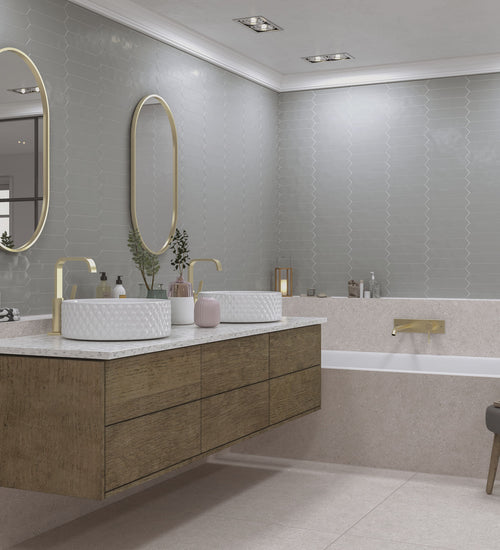 Wandtegel Cifre cerámica 6,5x33cm