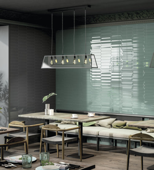 Wandtegel Cifre cerámica 6,5x33cm