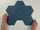 Hexagon Timeless Marine mat 15x17