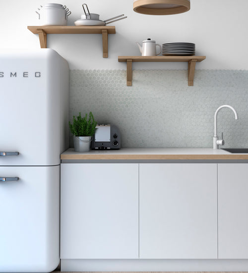 Mozaiektegel By goof Wit - 30x30cm