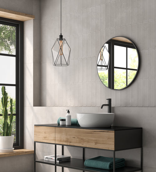 Sampletegel Prissmacer cerámica Grijs