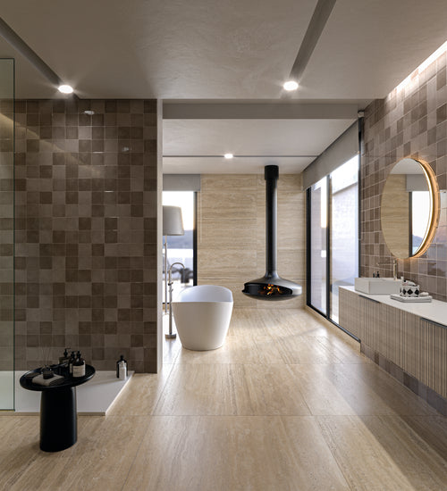 Sampletegel Cifre cerámica Taupe