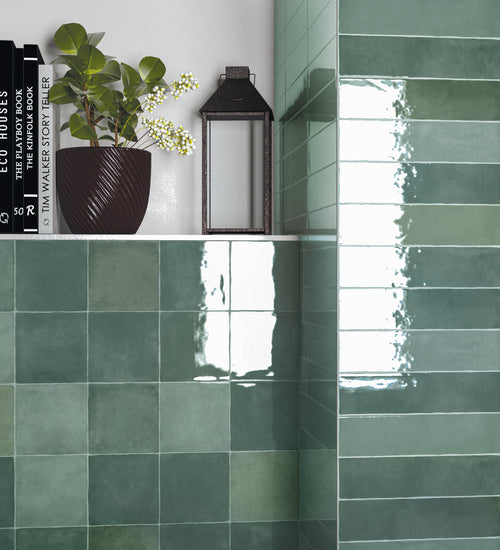 Wandtegel Cifre cerámica 6,5x26cm