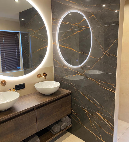 Vloertegel Energieker Antraciet - 60x120cm