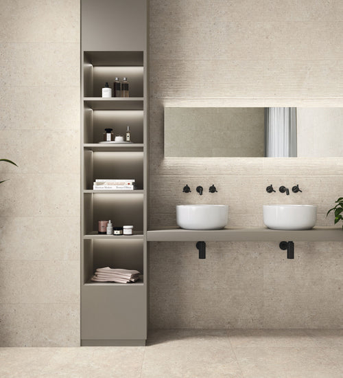 Vloertegel Baldocer cerámica Ivoor - 60x60cm