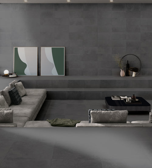 Sampletegel Huismerk tegels Antraciet