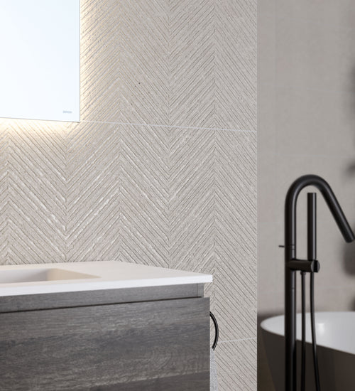 Sampletegel Cifre cerámica Grijs