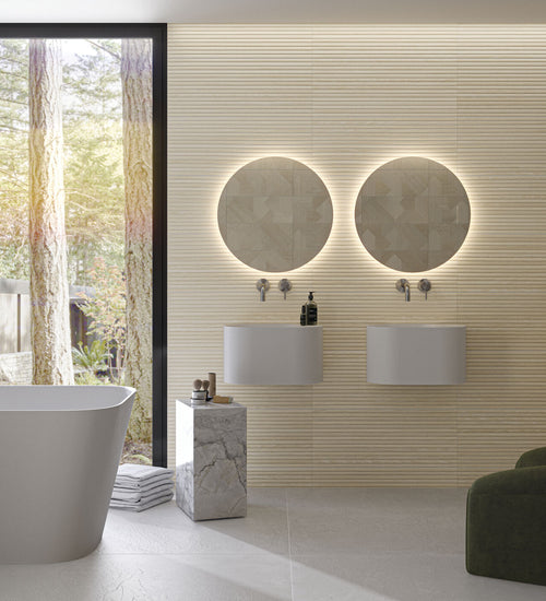 Sampletegel Cifre cerámica Beige