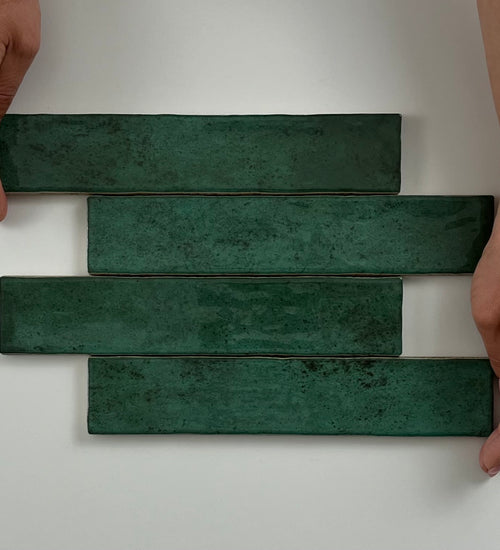 Sampletegel Cifre cerámica Groen
