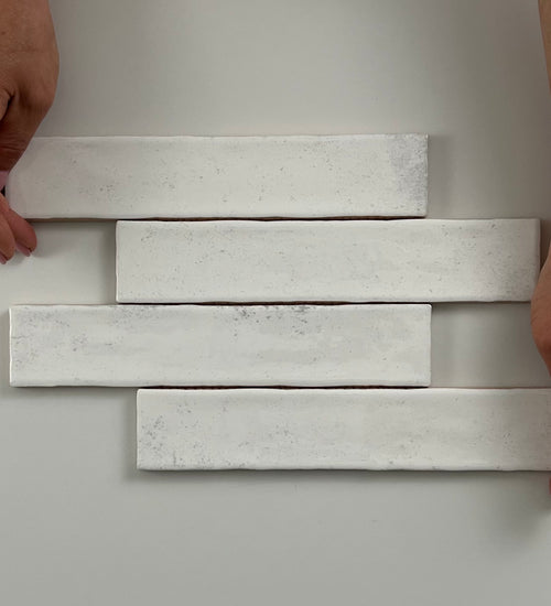 Sampletegel Cifre cerámica Wit