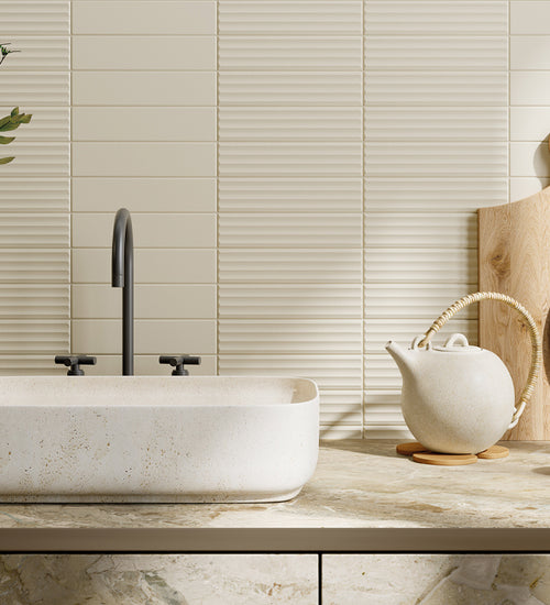 Sampletegel Ceramica rondine Beige