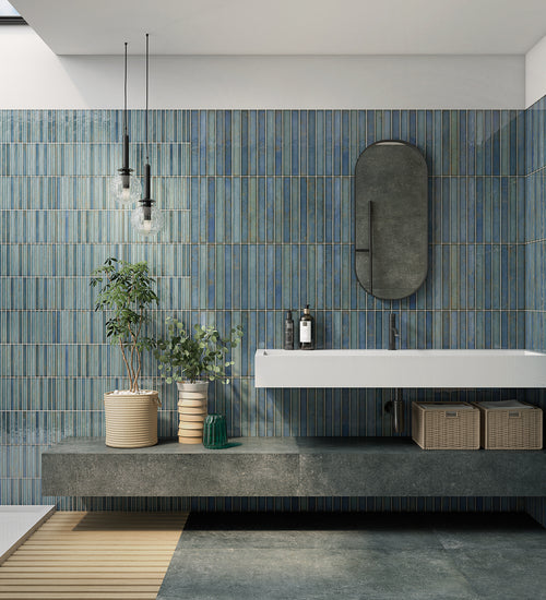 Sampletegel La platera cerámica Blauw