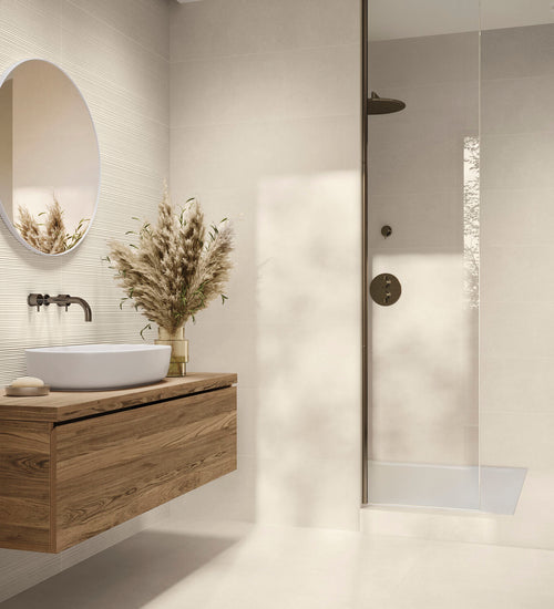Vloertegel Baldocer cerámica Beige - 60x120cm