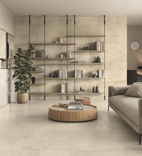 Vloertegel Atlas concorde solution Beige - 60x120cm