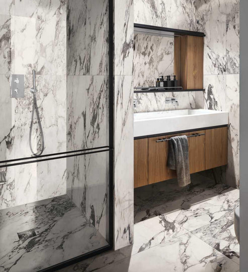 Vloertegel Marazzi italie Allmarble Grijs glans