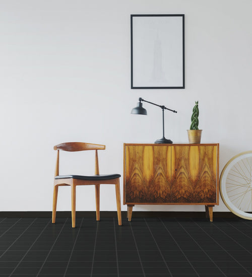 Vloertegel Sottocer Concept Antraciet mat 20x20 cm