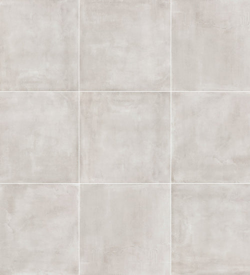 Vloertegel Rak Basic concrete Grijs mat 75x75 cm