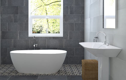 Vloertegel Sphinx Stone Zwart mat