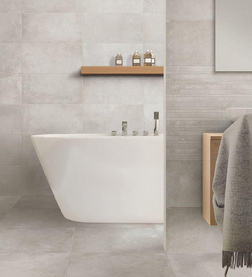 Sampletegel Grandeur Beton Grijs mat