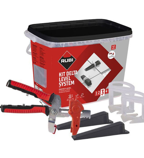 Rubi Deltalevel X 100st clip 1.5mm 3-12mm  rub 1e