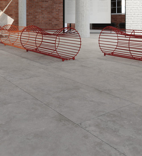Vloertegel Rako Dale Grijs mat