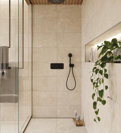 Wandtegel Rako Dale Beige mat 30x60 cm